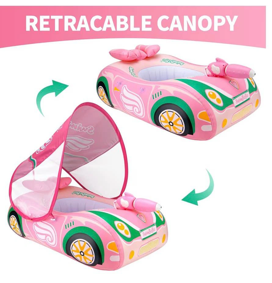 Baby Car Pool Float with UPF 50+ Sun Canopy – $10 - photo 2