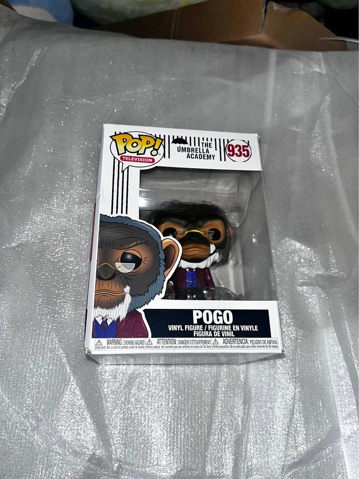 Funko figures in box