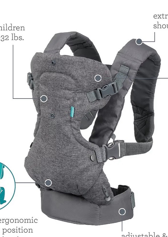 Infantino flip 4 in 1 baby carrier - photo 2