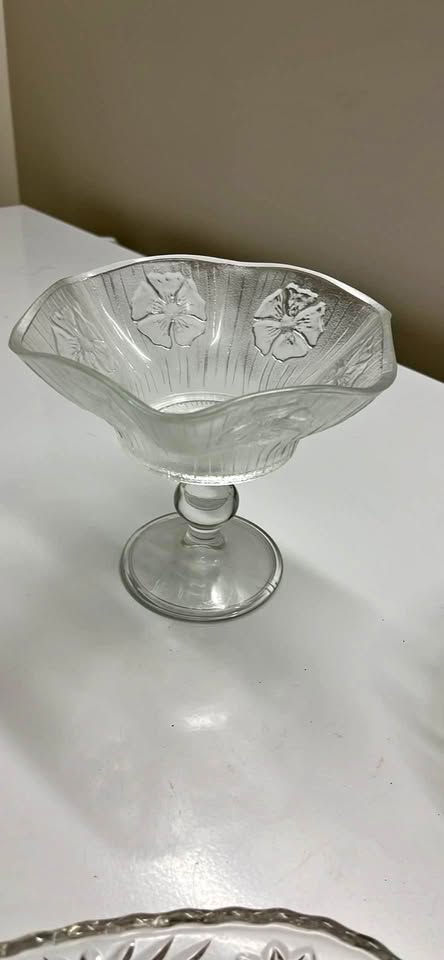 Vintage candy, pickel dishes
