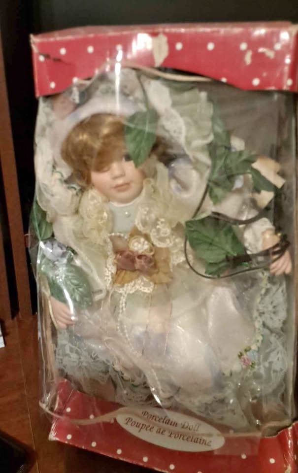 PC I porcelain doll new inbox. Is located near londonderry mall