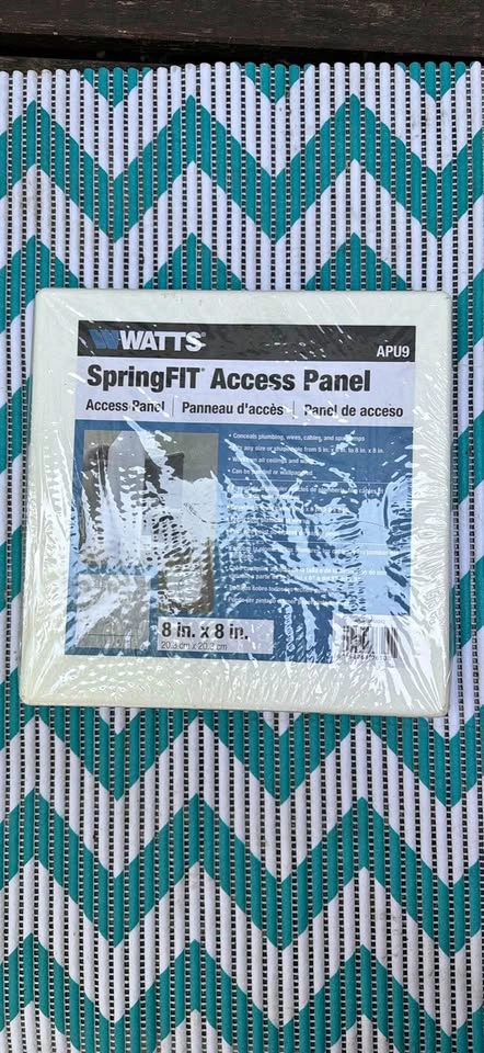 Watts SpringFIT APU 8 - 8-inch Access Panel