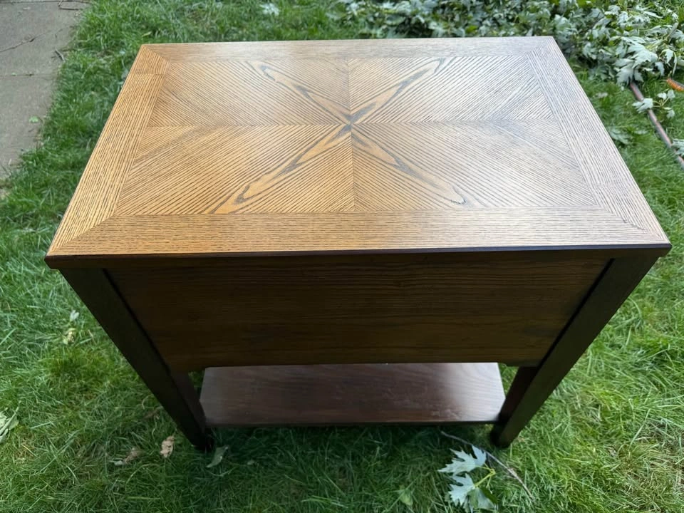 Modern Solid Wood Side Table / Nightstand - photo 4