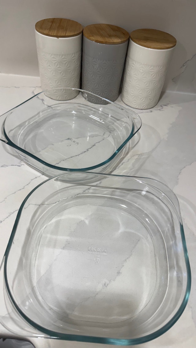 IKEA Glass Baking Dishes