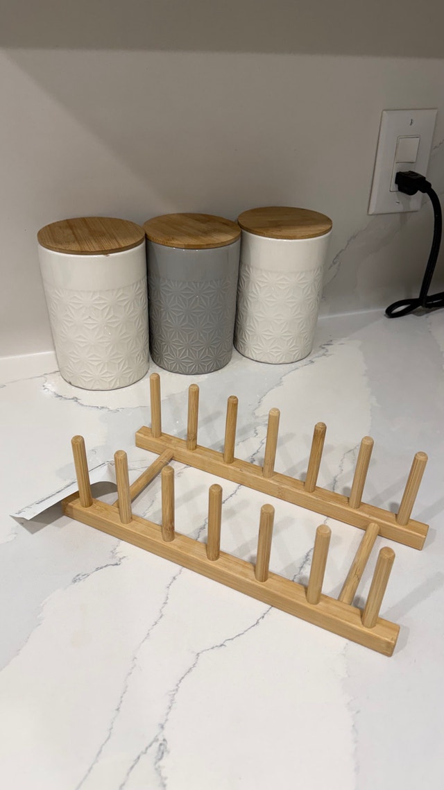 IKEA OSTBIT Bamboo Lid Organizer