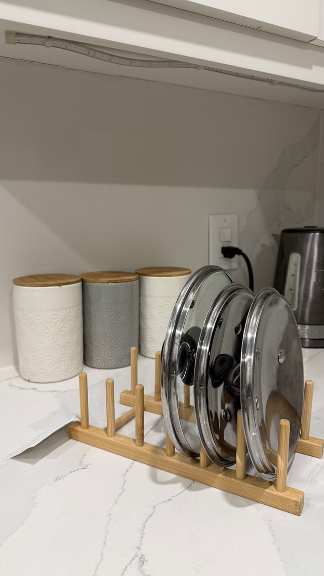 IKEA OSTBIT Bamboo Lid Organizer - photo 3