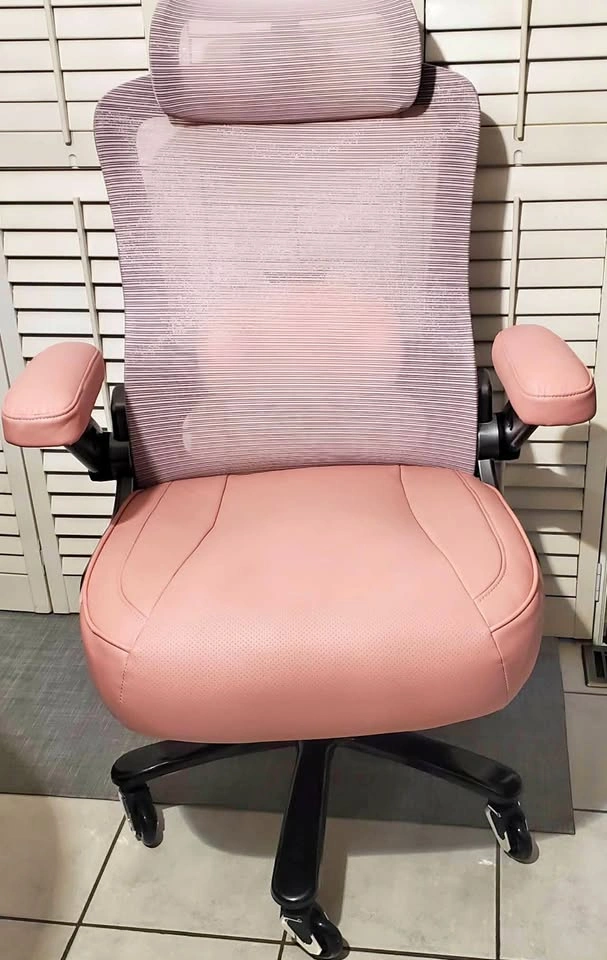 NEW Large Pink Ergonomic Office Chair