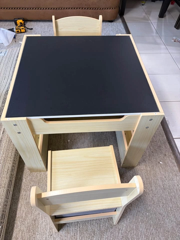 Kids Activity Table and 2 Chair Set with Storage - photo 5