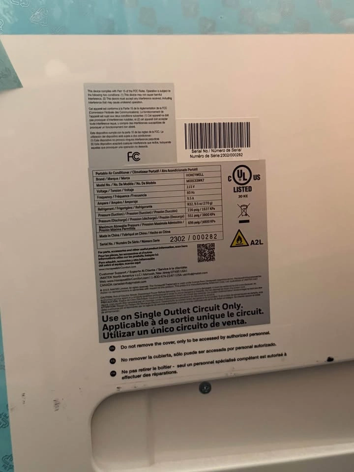 Honeywell Portable 3 in 1 Airconditioner - photo 3