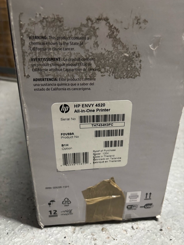 HP Envy 4520 Black home printer - photo 2