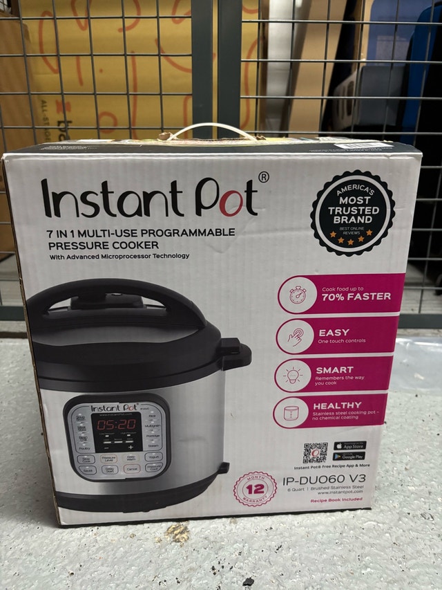 IP-DU060 V3 6 Quart Instant Pot