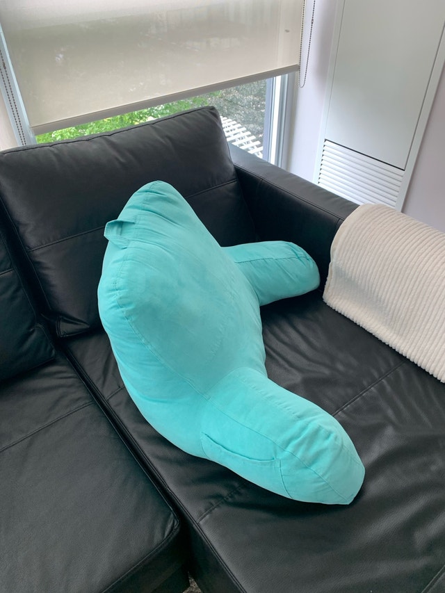 Blue cushion chair - photo 2