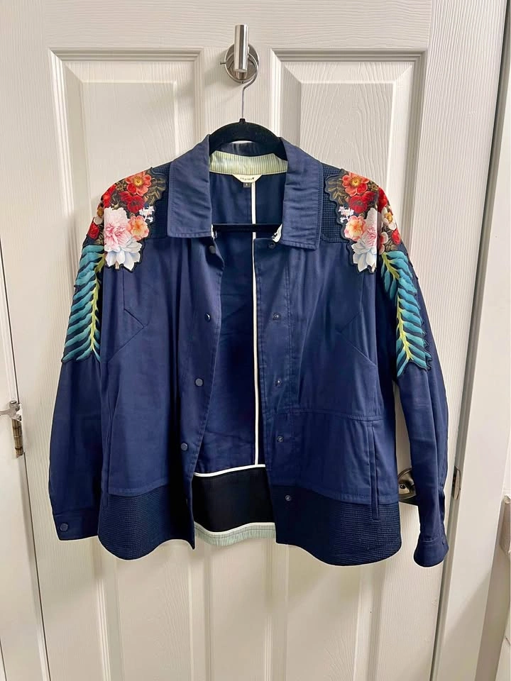 Flower Pattern Jacket Korean