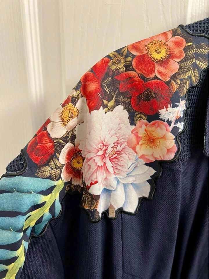 Flower Pattern Jacket Korean - photo 3