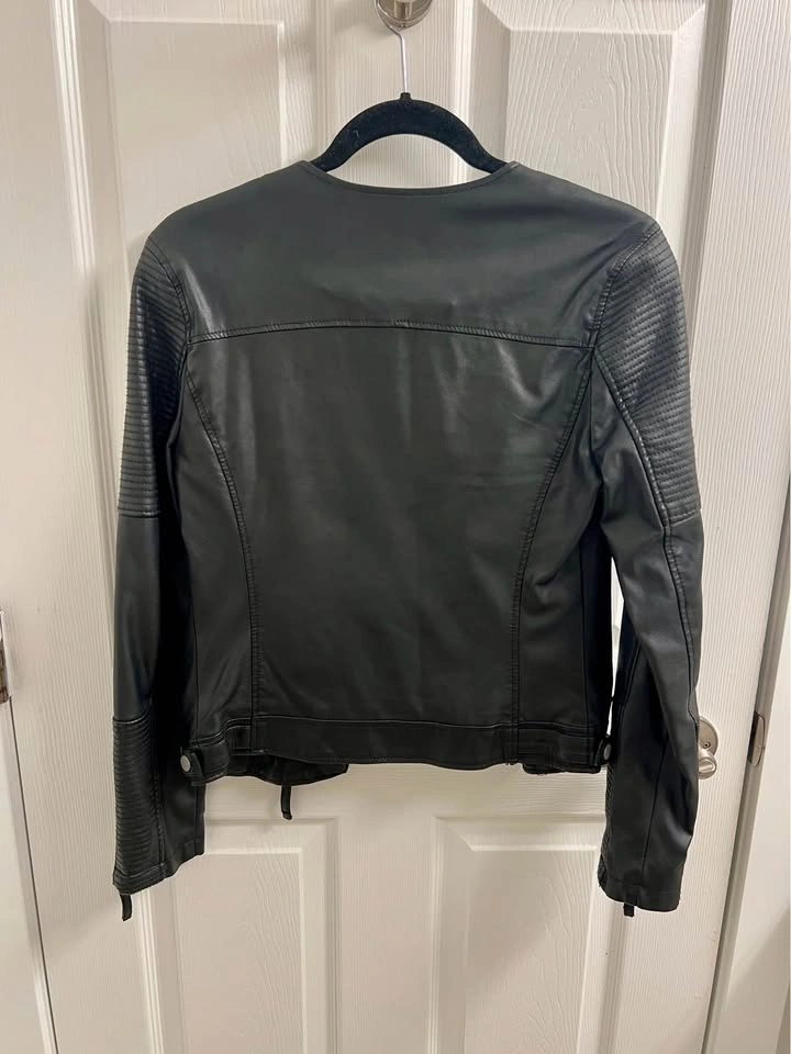 Topshop Leather Jacket US 2 - photo 2