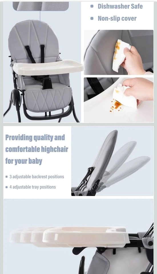 Foldable High Chairs for Baby and Toddler - photo 3