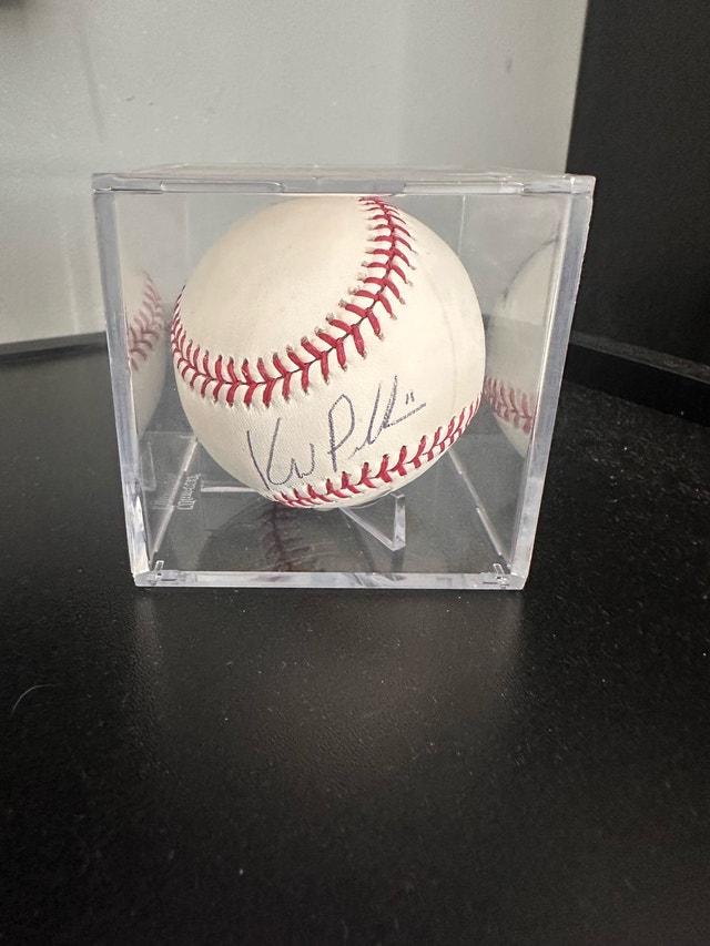 Rawlings Kevin Pillar Signed Baseball