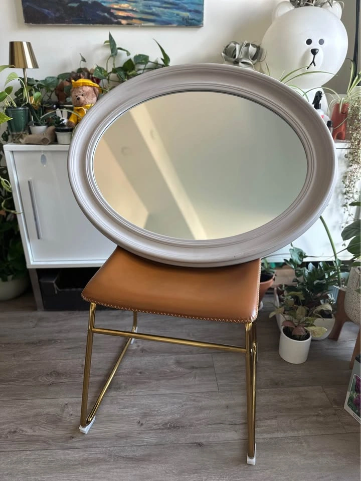 Large Oval Wall Mirror - photo 2