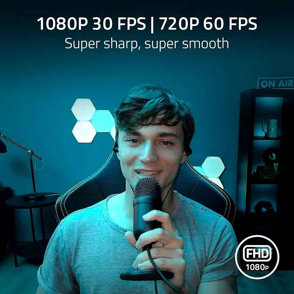 Razer Kiyo Streaming Webcam - New in Open Box - photo 4