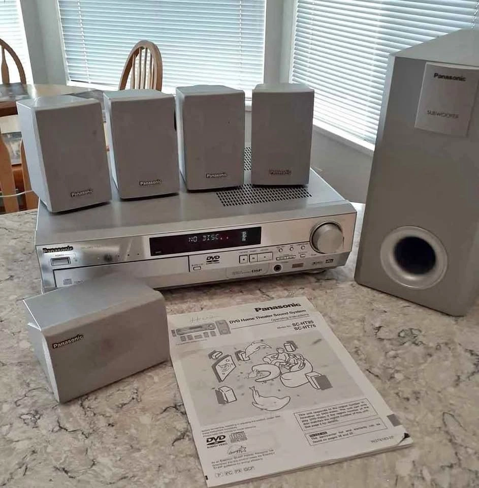 Panasonic DVD Home Theater Sound System 5.1 + Subwoofer