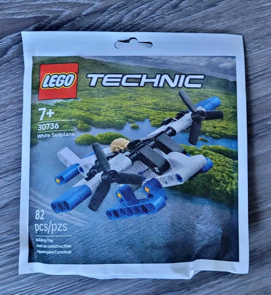 LEGO Technic White Seaplane 30736