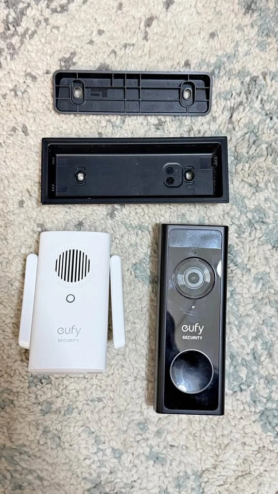 Eufy video doorbell wireless with chime recording