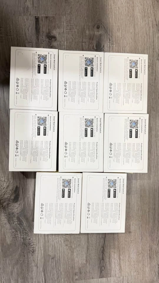 Smart wall switch x 8, no neutral required - photo 2
