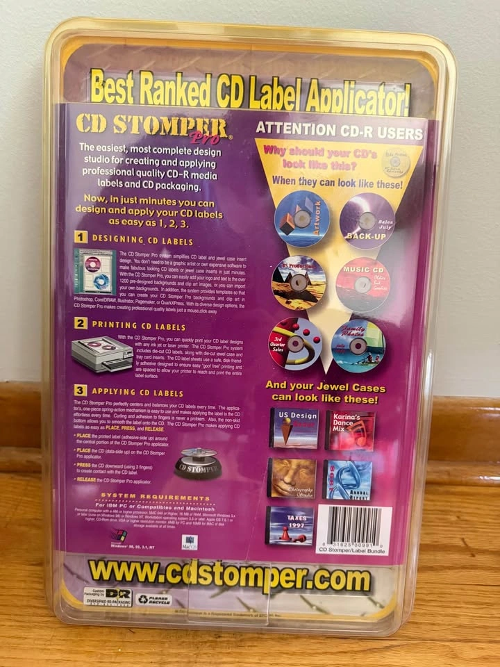 CD Stomper Pro CD Labeling System - photo 2