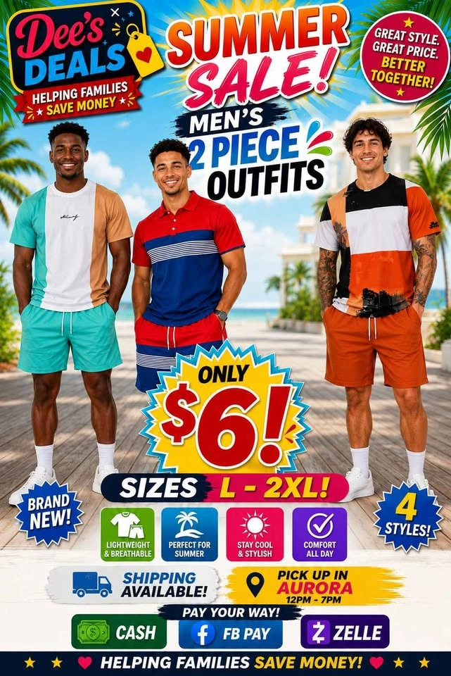 Men's Shorts sets only $6 - photo 2