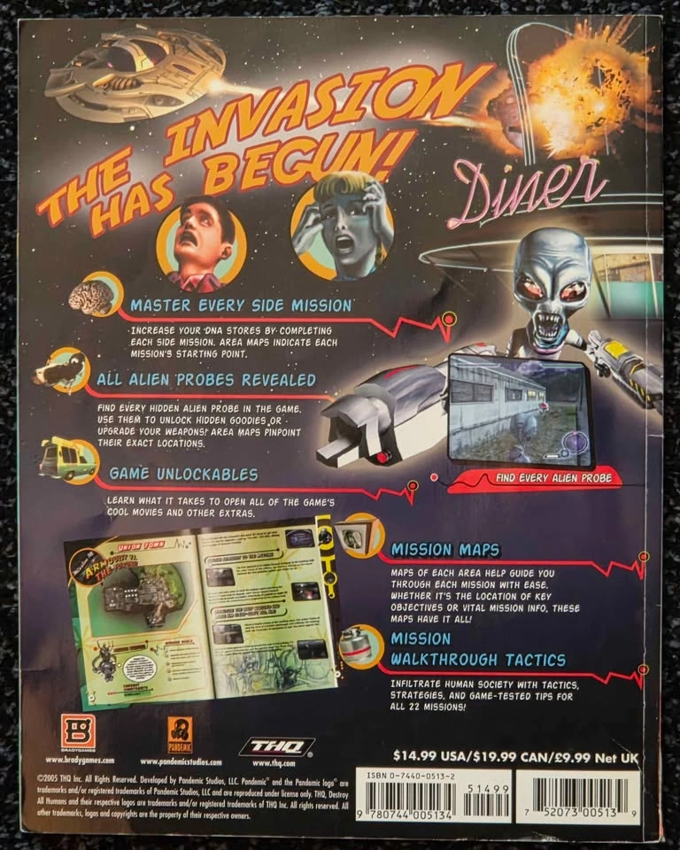 Destroy All Humans BradyGames Strategy Guide - photo 2