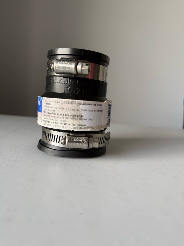 Flexible Rubber Coupling and Fitting 2-Pack - photo 5