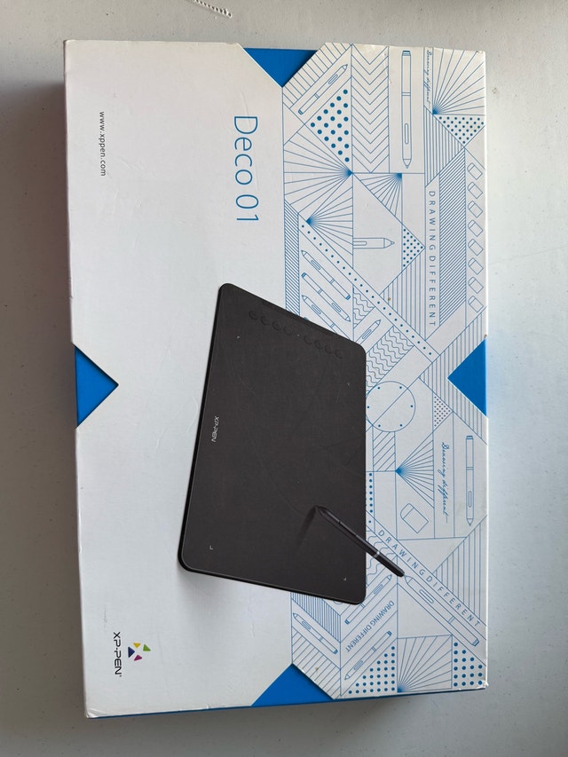 XPPen Deco 01 Graphics Drawing Tablet