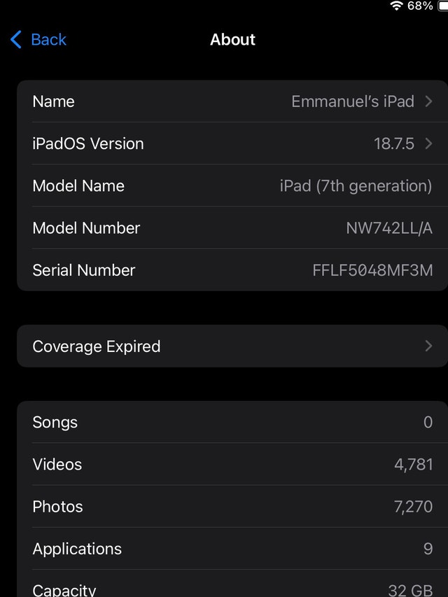 Apple iPad 7th Gen 10.2" Space Grey - photo 3