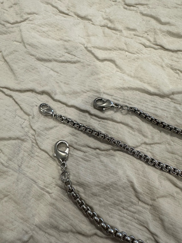 silver chains - photo 2