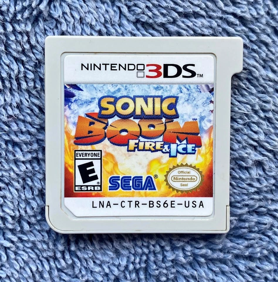 Sonic Boom: Fire & Ice Nintendo 3DS