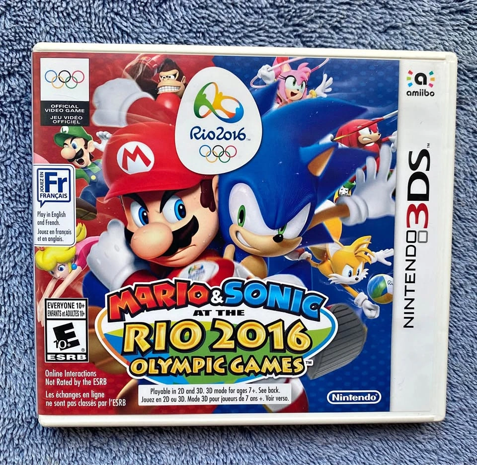 Mario & Sonic Rio 2016 Olympic Games Nintendo 3DS