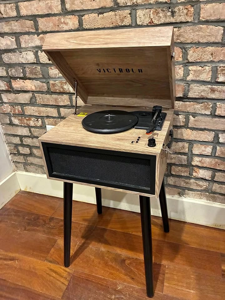 Victrola Liberty Bluetooth Record Player Stand