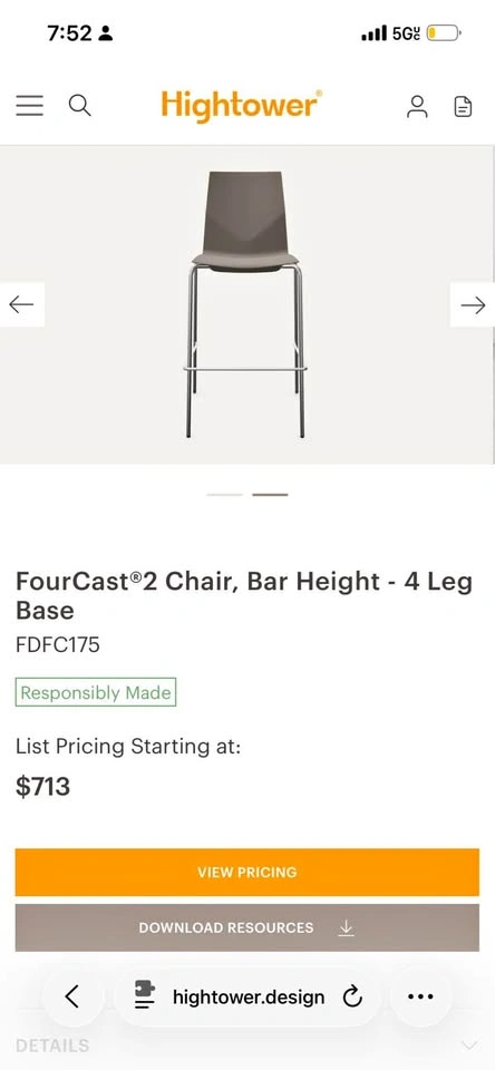 HIGHTOWER BAR SET
