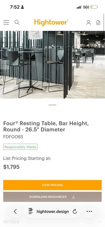 HIGHTOWER BAR SET - photo 2