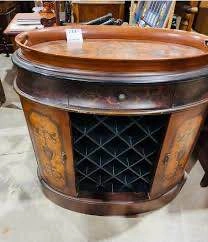 Antique Wooden Wine Cabinet - photo 2