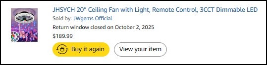 Disco Ceiling Fans with Lights (Brand New) - photo 2