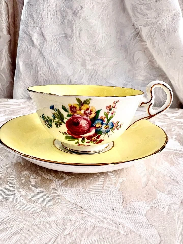 Royal Grafton Bone China Tea Cup and Saucer