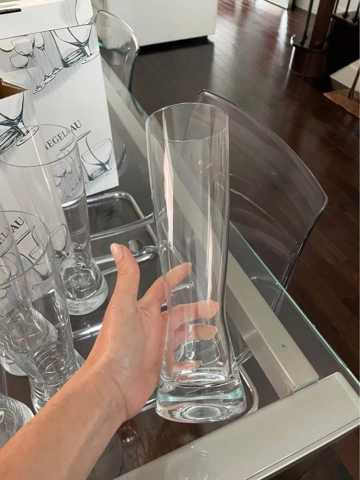 Spiegelau Crystal Beer Glasses – Set of 4 with Original Box - photo 2