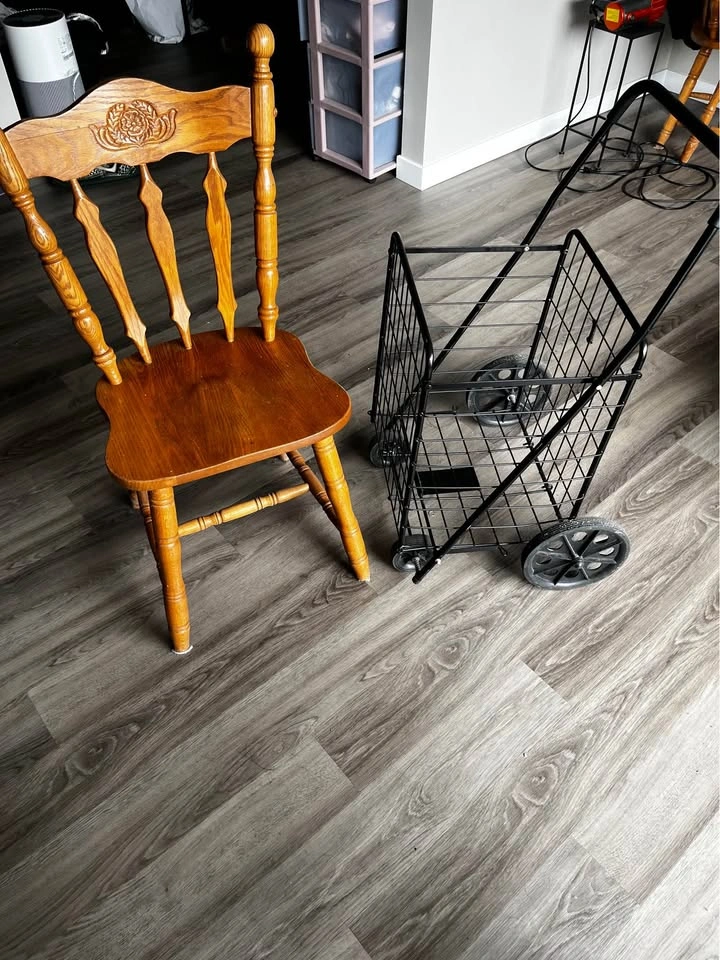 Folding Metal Shopping Cart - photo 2