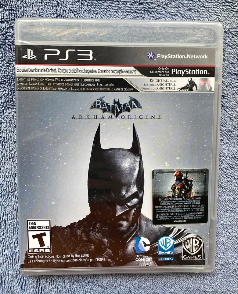 Batman Arkham Origins PS3 NEW & SEALED