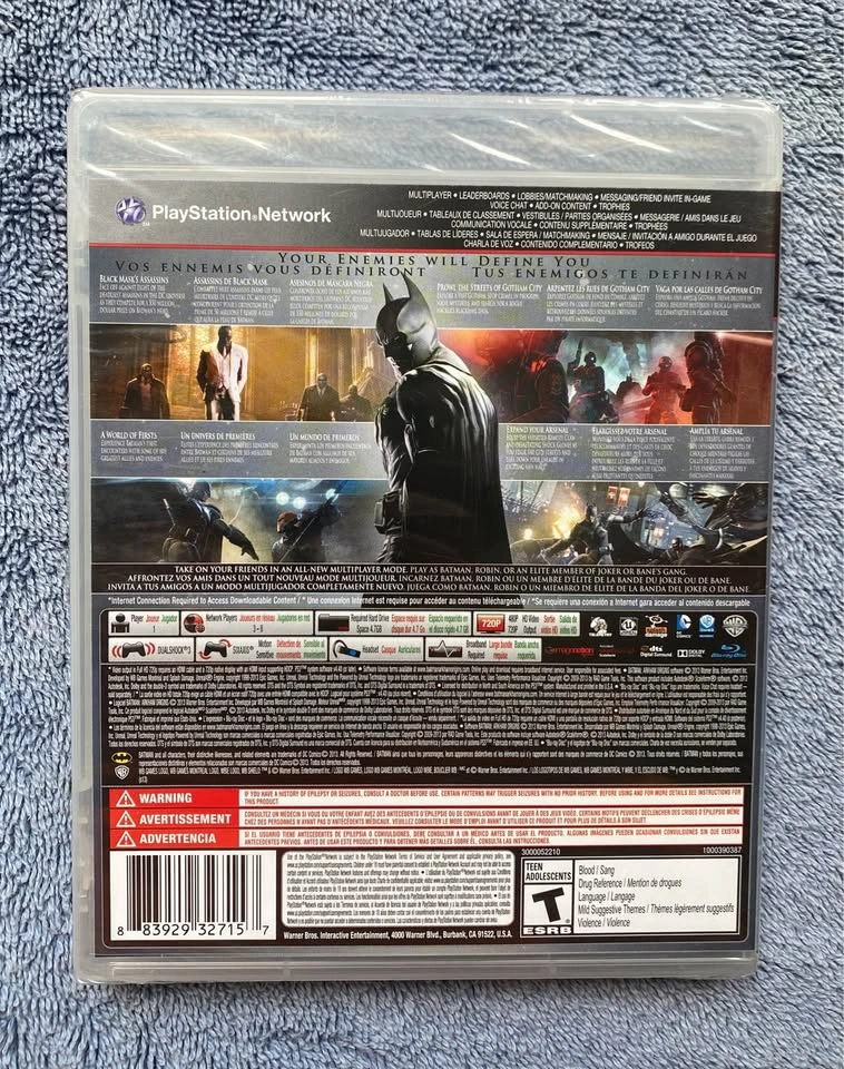 Batman Arkham Origins PS3 NEW & SEALED - photo 2