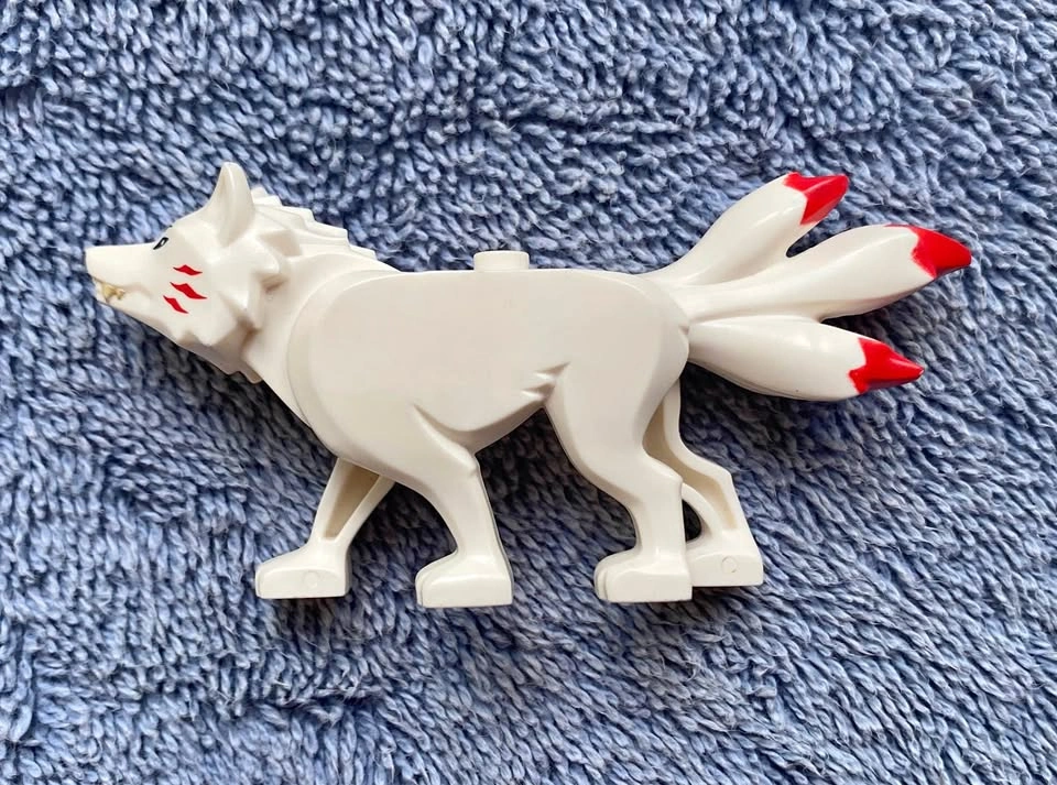 Lego Ninjago Akita Wolf Figure
