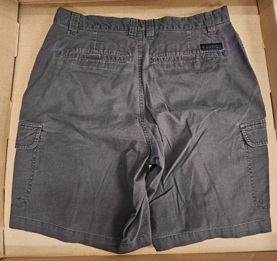 Columbia Men's Outdoor Cotton Cargo Shorts - Size W34 - photo 2