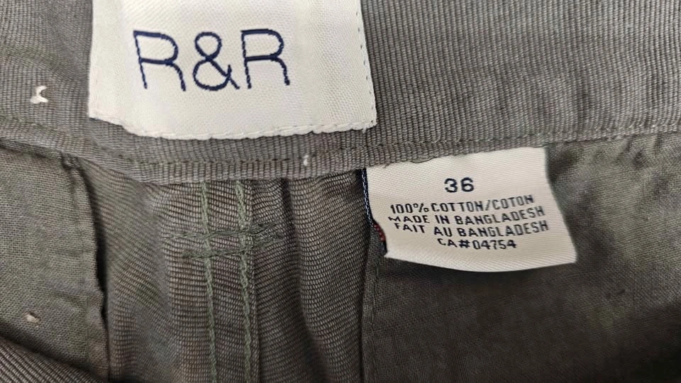 R&R Rough & Ready Men's Olive Green Cargo Shorts - Size W36 - photo 3