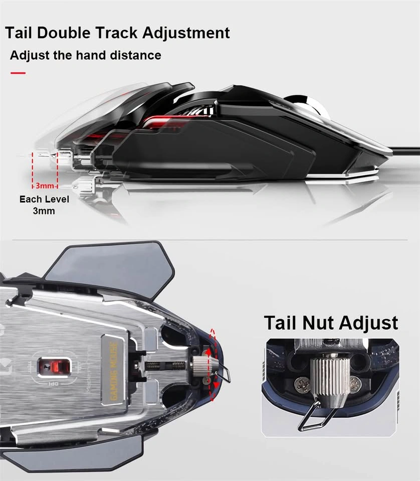 Y-FRUITFUL Mechanical Water-Cooled RGB Gaming Mouse - photo 5